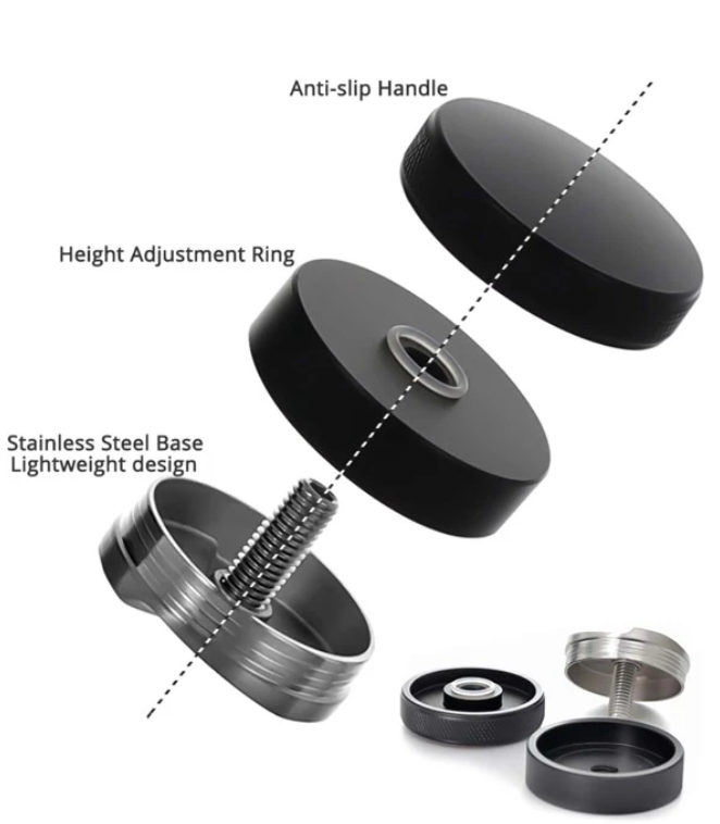 ADJUSTABLE COFFEE LEVELLING TOOL - DISTRIBUTOR (51,53 & 58mm)