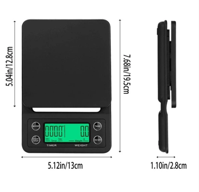 DIGITAL COFFEE BREWING SCALE