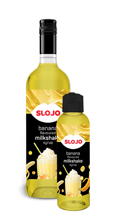 SloJo Banana Milkshake Syrup