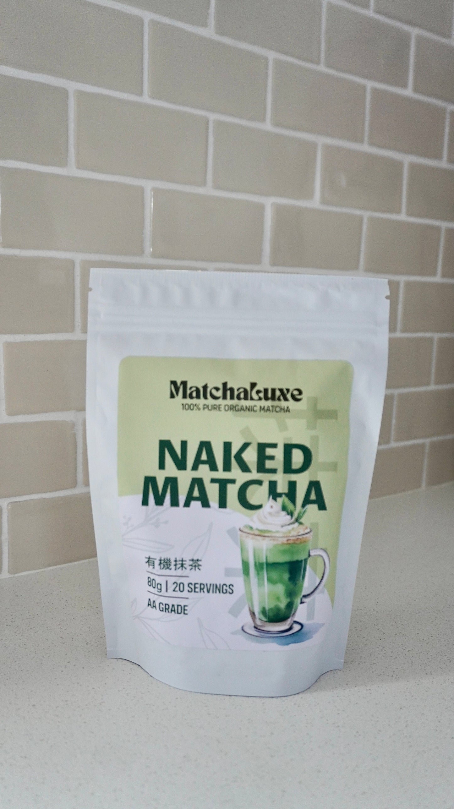 MatchaLuxe Organic Naked Matcha