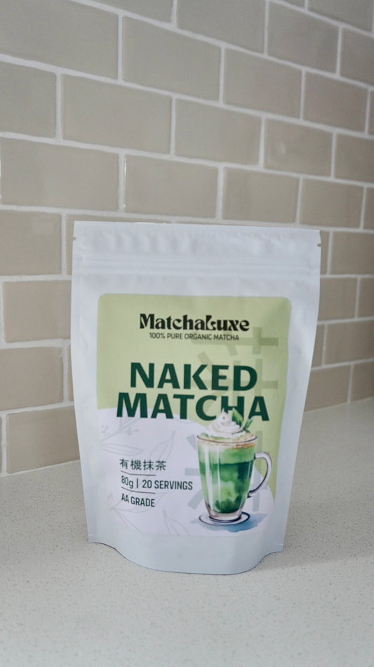 MatchaLuxe Organic Naked Matcha