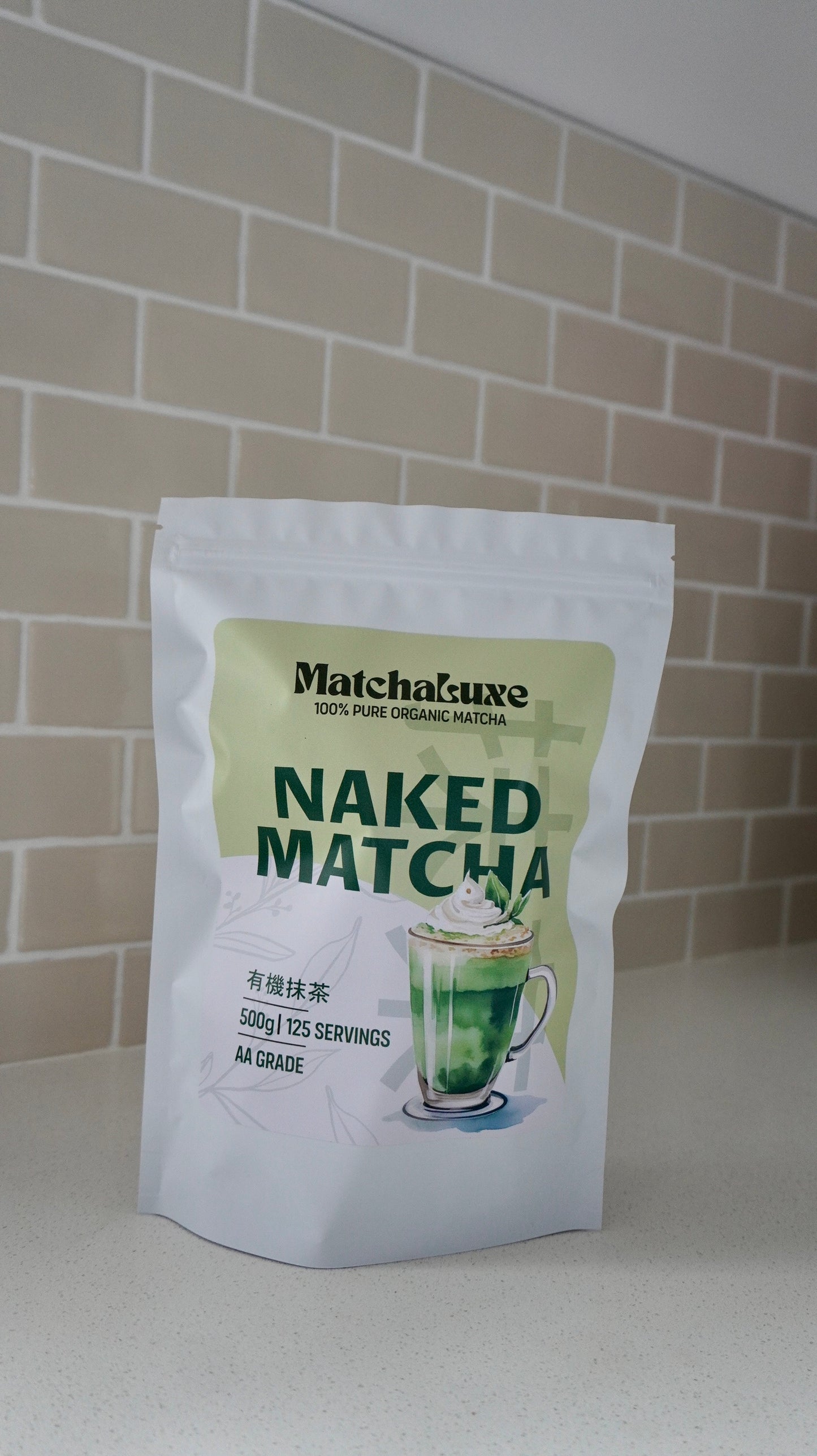 MatchaLuxe Organic Naked Matcha
