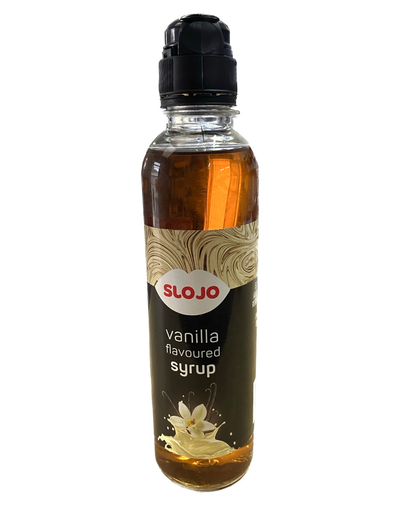 SloJo Vanilla Syrup – Sumatran Coffee