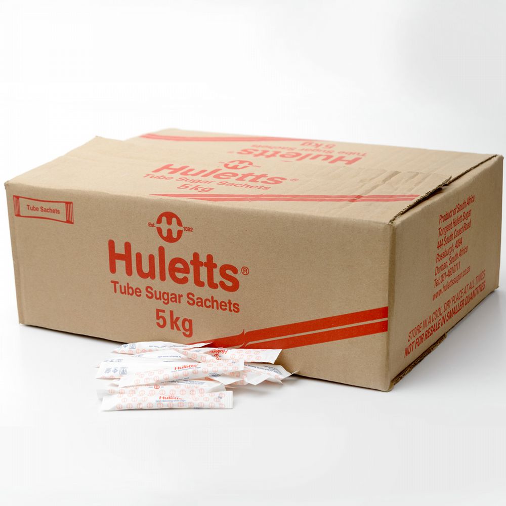 Huletts white sugar tubes 5kg box